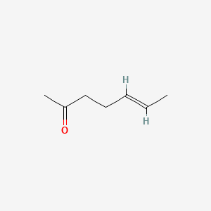 molecular formula C7H12O B3045438 5-Hepten-2-one CAS No. 1071-94-9
