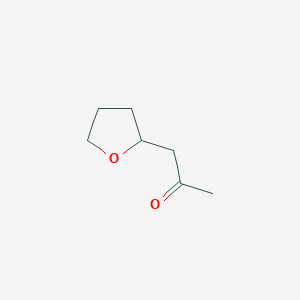 molecular formula C7H12O2 B3045446 1-(Oxolan-2-yl)propan-2-one CAS No. 1073-73-0
