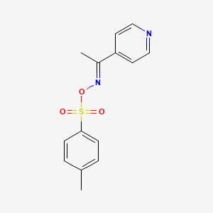 (E)-[1-(pyridin-4-yl)ethylidene]amino 4-methylbenzene-1-sulfonate