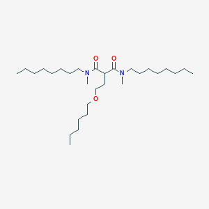 Propanediamide, 2-[2-(hexyloxy)ethyl]-N,N'-dimethyl-N,N'-dioctyl-
