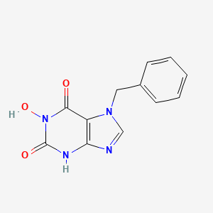 7-Benzyl-1-hydroxy-3,7-dihydro-1h-purine-2,6-dione