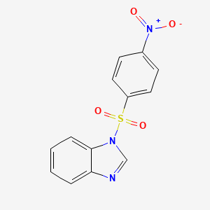 1H-Benzimidazole, 1-[(4-nitrophenyl)sulfonyl]-