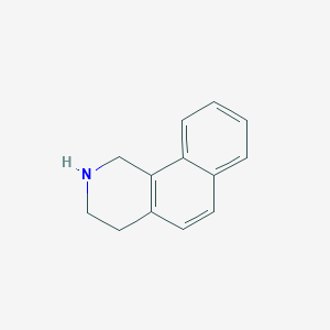 molecular formula C13H13N B3045519 1,2,3,4-Tetrahydrobenzo[h]isoquinoline CAS No. 109220-61-3