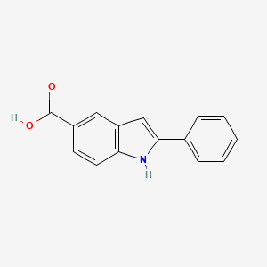 2-phenyl-1H-indole-5-carboxylic Acid