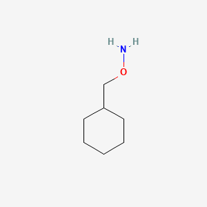 molecular formula C7H15NO B3045577 O-(cyclohexylmethyl)hydroxylamine CAS No. 110238-61-4