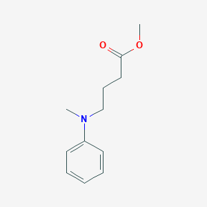 Butanoic acid, 4-(methylphenylamino)-, methyl ester