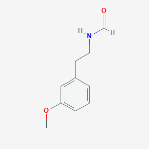 molecular formula C10H13NO2 B3045581 N-[2-(3-Methoxyphenyl)ethyl]formamide CAS No. 110339-54-3