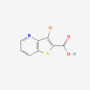 3-Bromothieno[3,2-b]pyridine-2-carboxylic acid