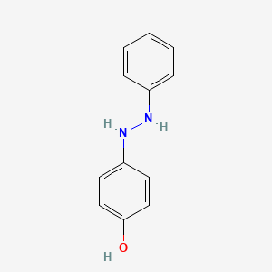 Phenol, 4-(2-phenylhydrazino)-