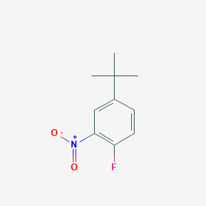 molecular formula C10H12FNO2 B3045638 4-Tert-butyl-1-fluoro-2-nitrobenzene CAS No. 111041-92-0