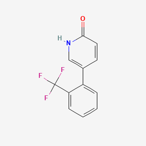 B3045643 2-Hydroxy-5-(2-trifluoromethylphenyl)pyridine CAS No. 1111109-25-1