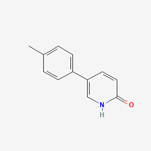 molecular formula C12H11NO B3045648 2-Hydroxy-5-(4-methylphenyl)pyridine CAS No. 1111115-93-5