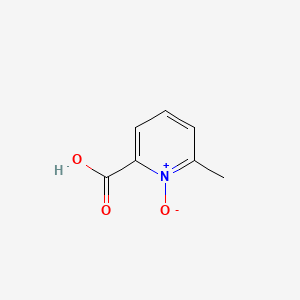 molecular formula C7H7NO3 B3045716 2-Pyridinecarboxylic acid, 6-methyl-, 1-oxide CAS No. 1125-34-4