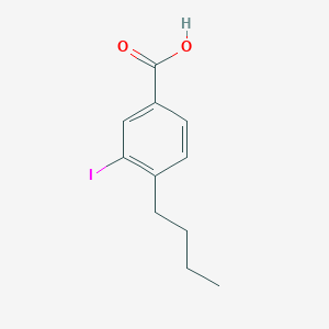 molecular formula C11H13IO2 B3045745 4-Butyl-3-iodobenzoic acid CAS No. 1131588-07-2