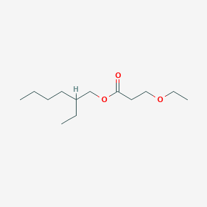 molecular formula C13H26O3 B3045773 2-Ethylhexyl 3-ethoxypropanoate CAS No. 113526-01-5