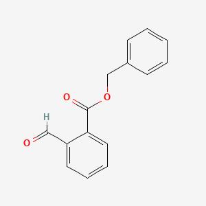 molecular formula C15H12O3 B3045778 Benzyl 2-formylbenzoate CAS No. 113674-51-4