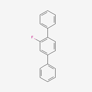 molecular formula C18H13F B3045785 2-fluoro-1,4-diphenylbenzene CAS No. 113770-42-6
