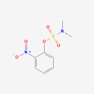 molecular formula C8H10N2O5S B3045800 2-nitrophenyl N,N-dimethylsulfamate CAS No. 1141-13-5