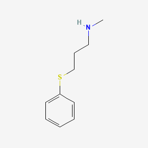 B3045815 N-Methyl-3-(phenylthio)-1-propanamine CAS No. 114458-67-2