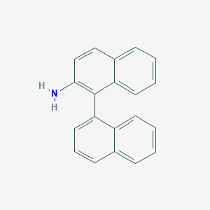 molecular formula C20H15N B3045839 [1,1'-Binaphthalen]-2-amine CAS No. 114858-56-9