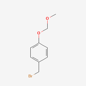 molecular formula C9H11BrO2 B3045850 1-(Bromomethyl)-4-(methoxymethoxy)benzene CAS No. 115032-64-9