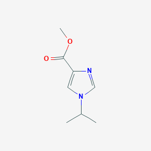 molecular formula C8H12N2O2 B3045855 methyl 1-isopropyl-1H-imidazole-4-carboxylate CAS No. 1150618-50-0