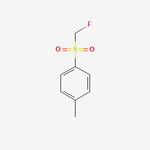 molecular formula C8H9FO2S B3045889 Benzene, 1-[(fluoromethyl)sulfonyl]-4-methyl- CAS No. 115909-68-7