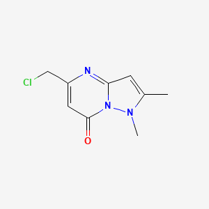5-(chloromethyl)-1,2-dimethylpyrazolo[1,5-a]pyrimidin-7(1H)-one