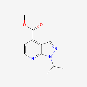 Methyl 1-isopropyl-1H-pyrazolo[3,4-b]pyridine-4-carboxylate