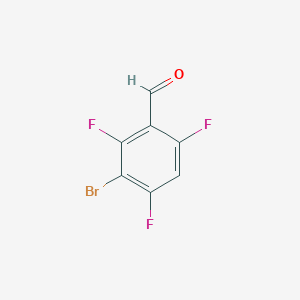 3-Bromo-2,4,6-trifluorobenzaldehyde