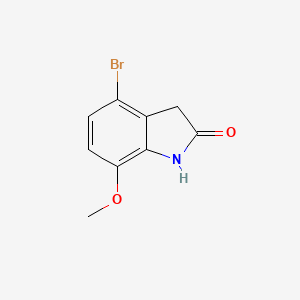 4-Bromo-7-methoxyindolin-2-one