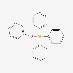 molecular formula C24H20OSi B3045949 Phenoxy(triphenyl)silane CAS No. 1169-05-7