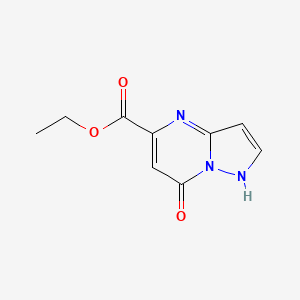 molecular formula C9H9N3O3 B3045986 ethyl 7-hydroxypyrazolo[1,5-a]pyrimidine-5-carboxylate CAS No. 1174064-69-7