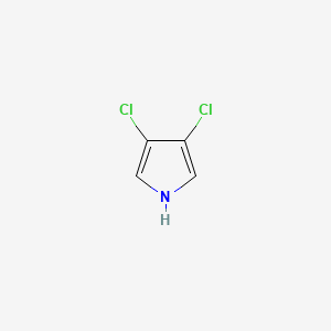 molecular formula C4H3Cl2N B3046084 3,4-dichloro-1H-pyrrole CAS No. 1192-19-4