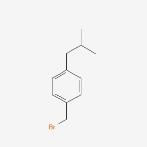 molecular formula C11H15B B3046092 1-(Bromomethyl)-4-(2-methylpropyl)benzene CAS No. 119347-92-1