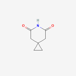 molecular formula C7H9NO2 B3046094 6-Azaspiro[2.5]octane-5,7-dione CAS No. 1194-45-2