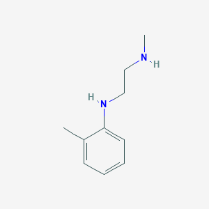 molecular formula C10H16N2 B3046134 N-methyl-N'-(2-methylphenyl)ethylenediamine CAS No. 120107-25-7