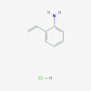 molecular formula C8H10ClN B3046154 2-Vinylaniline hydrochloride CAS No. 120338-91-2