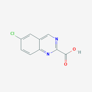 molecular formula C9H5ClN2O2 B3046164 6-Chloroquinazoline-2-carboxylic acid CAS No. 1204390-45-3