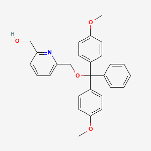 2-Pyridinemethanol, 6-[[bis(4-methoxyphenyl)phenylmethoxy]methyl]-