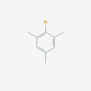 molecular formula C9H11Si B3046170 Silane, (2,4,6-trimethylphenyl)- CAS No. 120578-34-9