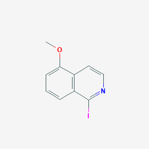 molecular formula C10H8INO B3046197 1-Iodo-5-methoxyisoquinoline CAS No. 1207448-20-1