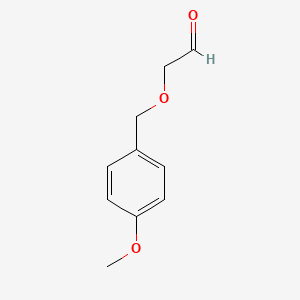 2-[(4-Methoxyphenyl)methoxy]acetaldehyde