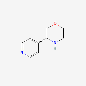 (R)-3-(Pyridin-4-yl)morpholine