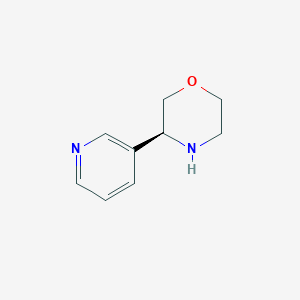 (S)-3-(Pyridin-3-yl)morpholine