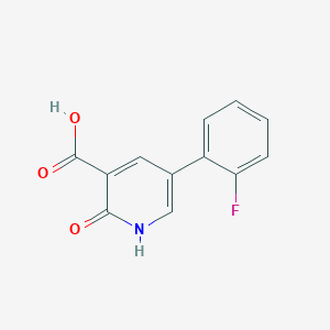 5-(2-Fluorophenyl)-2-hydroxynicotinic acid