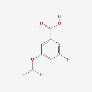 3-(Difluoromethoxy)-5-fluorobenzoic acid