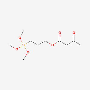Butanoic acid, 3-oxo-, 3-(trimethoxysilyl)propyl ester
