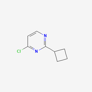 4-Chloro-2-(cyclobutyl)pyrimidine
