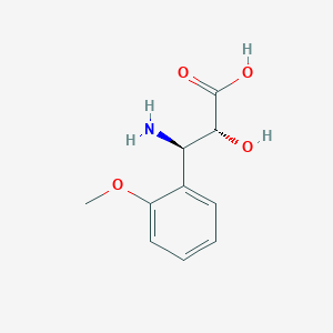 (2R,3R)-3-Amino-2-hydroxy-3-(2-methoxyphenyl)propanoic acid